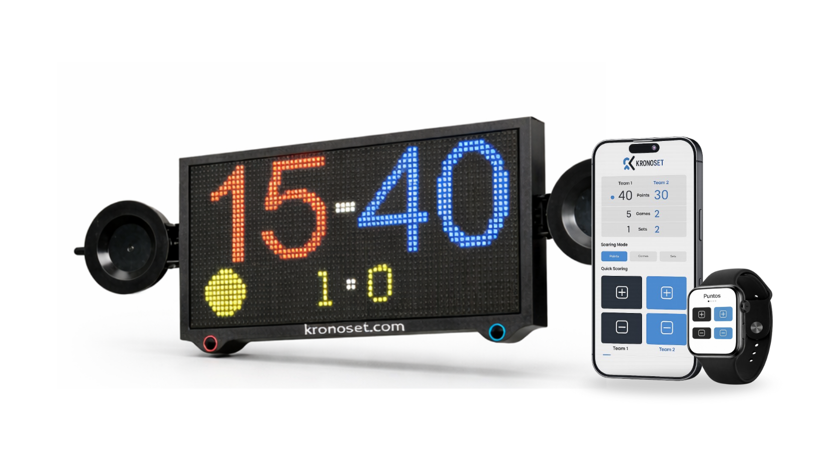 Kronoset PRO, la version con bateria integrada y grabacion de video