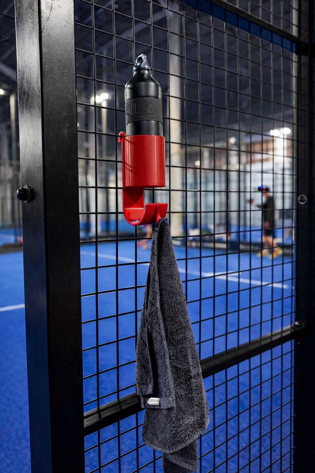 Bottle and Towel Holder – Ideal for Padel and Tennis